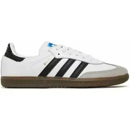 Кроссовки Adidas Samba, полнота D, размер 8 US, белый 4623572344