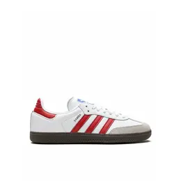 Кроссовки Adidas Samba OG "White Better Scarlet", размер 7.5US 40 2/3EU 25СМ 39.5RU, White Better Scarlet 103822671731
