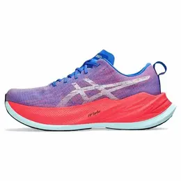 Кроссовки Asics SUPERBLAST, размер 11 US, 28.5 см, 43.5 RUS, розовый, голубой, фиолетовый 4333824550