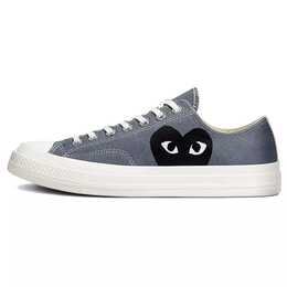 Converse Chuck 70 CDG OX стальной серый/Egret-черный 171849C мужские кеды 7800461164604 | grey