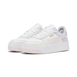 Кроссовки Puma "Carina Street Sneakers Women", цвет White Frosty Pink Alpine Snow 7242933593 | white frosty pink alpine snow