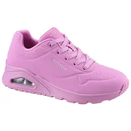 Кроссовки Skechers "Street Uno - Stand on Air", простого вида, повседневная обувь, полуботинки, туфли на шнуровке, розовый 2191584847 | rosa