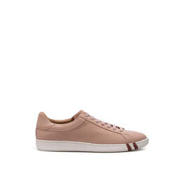 Женские кроссовки Bally Leather, розовый 7766534815804 | pink