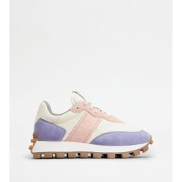 Кроссовки Tod's 1T из замши и ткани, белый 7919432269884 | white