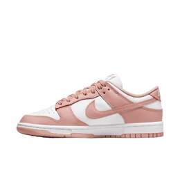 Женские кроссовки Dunk Low Whisper в белом и розовом цветах Nike 7836572418108 | white,pink