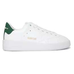 Женские кроссовки Golden Goose Purestar White Star и Matte Green Heel Tab 7866957398076 | multi