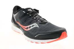 Кроссовки мужские Guide Iso 2 в черном/сером цвете Saucony 7794166366268 | black/grey