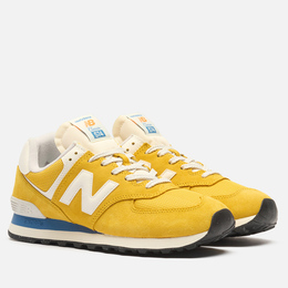 Кроссовки New Balance U574VPY, цвет жёлтый, размер 40.5 EU u574vpy-4924383