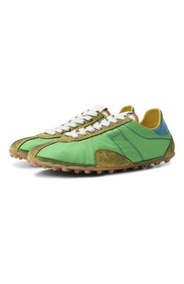 Комбинированные кроссовки Sprinters Maison Margiela s58ws0267/p8390