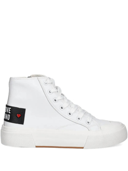 Кроссовки с нашивкой-логотипом Love Moschino, белый ja15022g1mia0 | белый