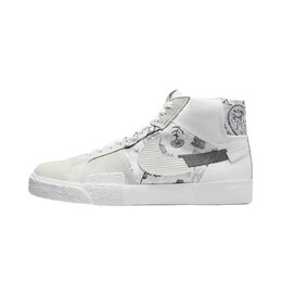 Скейтерские кеды Nike SB Zoom Blazer Mid Premium, белый dm0859 100 | white