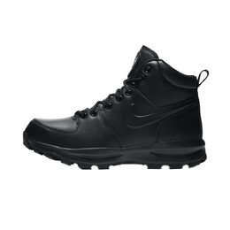 Зимние кроссовки Nike Manoa Leather, чёрный 454350-003 | black
