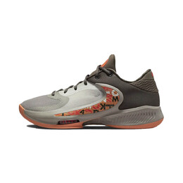 Баскетбольные кроссовки Nike Zoom Freak 4 "Letter Bros", коричневый/бежевый dj6149-003 | brown