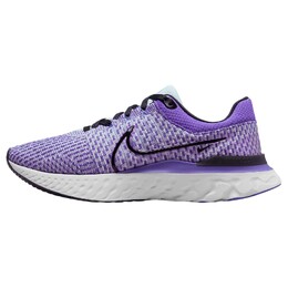 Кроссовки Nike React Infinity Run Flyknit 3, фиолетовый/черный dv0697 043 | purple