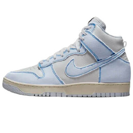 Кроссовки Nike Women's Dunk High 1985, синий/бежевый dq8799 101 | white