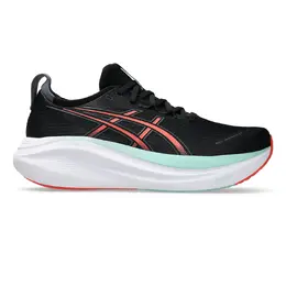 Мужские кроссовки Asics GEL-NIMBUS 27, черный/коралловый a53386841 | negro / coral