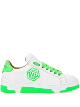 Кроссовки с логотипом Hexagon Philipp Plein, белый paesusc0722ple005n | белый