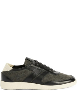Двухцветные кроссовки League на шнуровке Giuseppe Zanotti, черный rm50006002 | черный