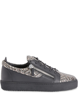 Кроссовки Фрэнки Giuseppe Zanotti, серый ru90098k38 | серый