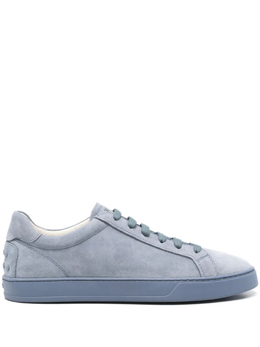 Замшевые кроссовки Tod's, синий xxm04l0hz40re0 | синий