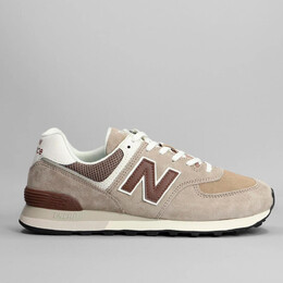 Кроссовки New Balance 574, бежевый/коричневый u574kl2 | beige