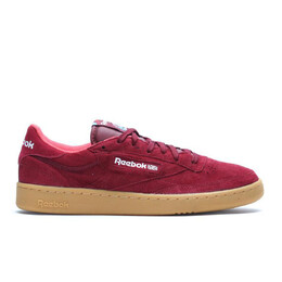Кроссовки club c 85 indoor 'burgundy' Reebok, красный aq9873 | red