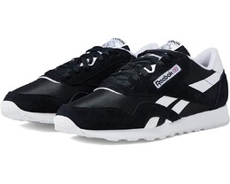 Кроссовки Classic Nylon Reebok Lifestyle, черный 7231285 | black/white 1