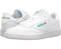Мужские кроссовки Reebok Club C 85 Lifestyle, бело-зеленый 8798702 | int/white/green