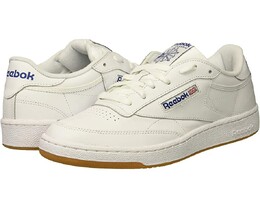 Мужские кроссовки Reebok Club C 85 Lifestyle, бело-синий 8798702 | int/white/royal/gum