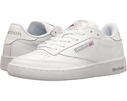 Мужские кроссовки Reebok Club C 85 Lifestyle, бело-красный 8798702 | int/white/sheer grey