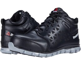 Кроссовки Sublite Cushion Work Mid Comp Toe EH Reebok Work, черный 9258334 | black/grey