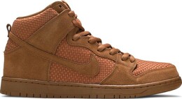 Кроссовки Nike Dunk High Premium SB 'Ale Brown', коричневый 313171227 | brown