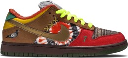 Лимитированные кроссовки Nike Dunk Low SB 'What The Dunk', мультикорол 318403141 | white