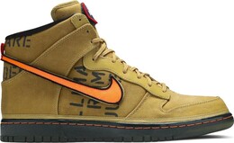 Лимитированные кроссовки Nike Dunk Hi Premium Qs 'Galaxy', золотой 503766780 | gold