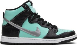 Кроссовки Nike Diamond Supply Co. x Dunk High Premium SB 'Tiffany', бирюзовый 653599400 | teal