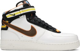 Кроссовки Nike Riccardo Tisci x Air Force 1 Mid SP 'White Brown', белый 677130120 | white