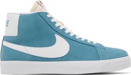 Кроссовки Nike Zoom Blazer Mid SB 'Cerulean', синий 864349404 | blue