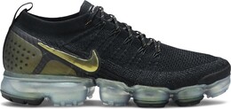 Кроссовки Nike Air VaporMax Flyknit 2 'Black Gold', золотой 942842015 | gold