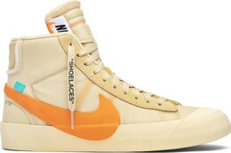 Кроссовки Nike Off-White x Blazer Mid 'All Hallows Eve', оранжевый aa3832 700 | orange