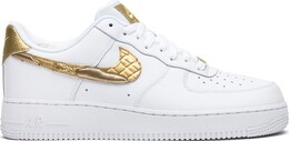 Кроссовки Nike CR7 x Air Force 1 Low 'Golden Patchwork', белый aq0666 100 | white