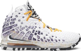 Кроссовки Nike NBA 2K20 x LeBron 17 'Bron 2K Playoffs' Gamer Exclusive, белый bq3177 101 | white