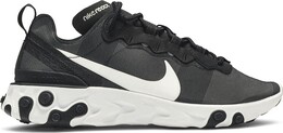 Кроссовки Nike React Element 55 'Black White', черный bq6166 003 | black