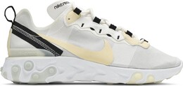 Кроссовки Nike React Element 55 'Soft Yellow', желтый bq6166 101 | yellow