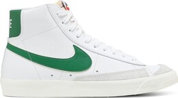 Кроссовки Nike Blazer Mid '77 Vintage 'White Pine Green', белый bq6806 115 | white