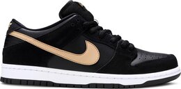 Кроссовки Nike Dunk Low SB Pro 'Metallic Gold', загар bq6817 002 | tan