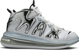 Кроссовки Nike Air More Uptempo 720 QS 'Chrome', серебряный bq7668 100 | silver