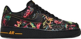 Кроссовки Nike Air Force 1 '07 LV8 'Floral Pack', черный bv6068 001 | black