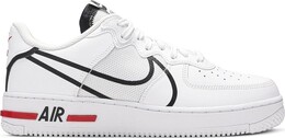 Кроссовки Nike Air Force 1 React 'D/MS/X', белый cd4366 100 | white