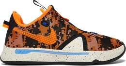 Кроссовки Nike PG 4 EP 'Digi Camo - Total Orange', оранжевый cd5082 200 | orange