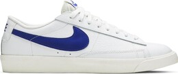 Кроссовки Nike Blazer Low Leather 'Astronomy Blue', белый ci6377 107 | white